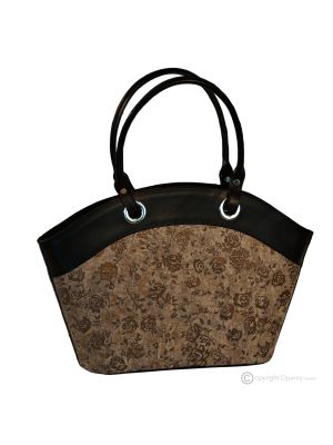 ELISABET Shopper tote borsa a mano donna vera pelle artigianale