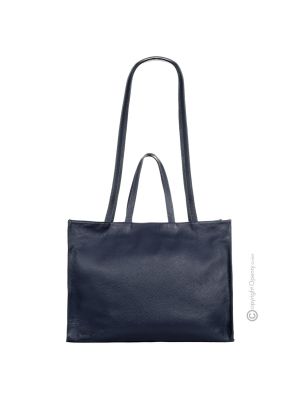 JIULIE Shopper tote borsa a spalla donna vera pelle artigianale 