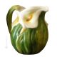 BROCCA CALLA Caraffa brocca decantatore creazioni originali in ceramica artistica Made Italy