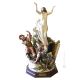 LA RESURREZIONE Statuetta statua statuina porcellana Capodimonte fatto a mano made in Italy