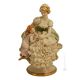 MADRE CON BABY Statuetta statua statuina porcellana Capodimonte fatto a mano made in Italy