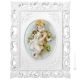 CHERUBO DI PRIMAVERA Quadro Bassorilievo Porcellana Capodimonte Made in Italy