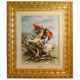 NAPOLEONE Quadro Bassorilievo Porcellana Capodimonte Made in Italy