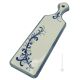 TAGLEIRE DECO BLU in ceramica Friulana fatto e dipinto a mano autentico Made in Italy