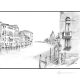 CANAL GRANDE - VENEZIA Disegno con matita su cartoncino moderno Made in Italy 