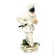 PULCINELLA Statuetta Statua Statuina Porcellana Capodimonte Fatto a Mano Made in Italy