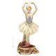 BALLERINA ANNETTE Statuetta statua statuina porcellana Capodimonte fatto a mano made in Italy