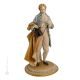 GENTILUOMO CON PIZZO Statuetta Statua Statuina Porcellana Capodimonte Fatto a Mano Made in Italy