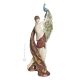 LADY CON PAVONE Statuetta Statua Statuina Porcellana Capodimonte Fatto a Mano Made in Italy