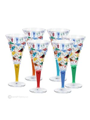 Boteghe -Real Made in Italy– Bicchieri calice coppa vetro e cristallo