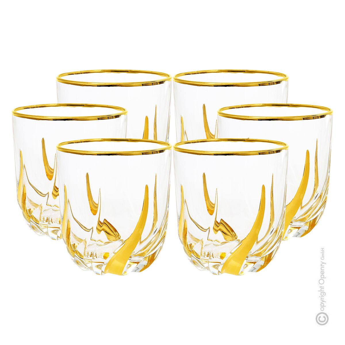 Boteghe - Real Made in Italy - Bicchieri Tumbler in cristallo Veneziano